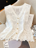 Bohemian Embroidered Sleeveless Top