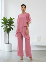 Loose, Cozy, Flowing Chiffon Set