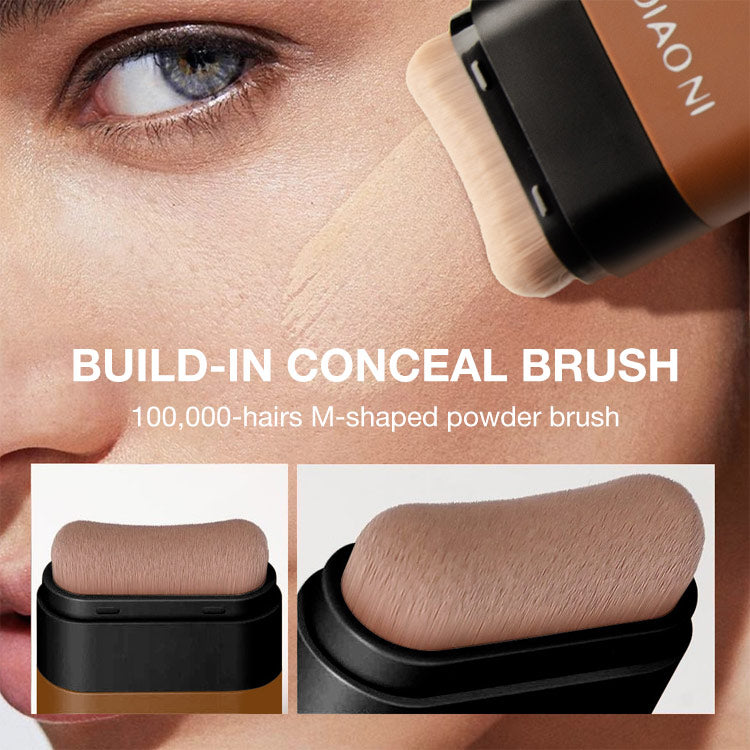 Waterproof Concealer Stick Foundation with Brush