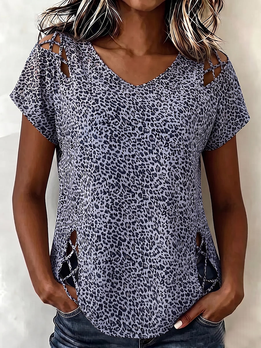 Relaxed Ruffle-sleeve Cotton-linen Shirt