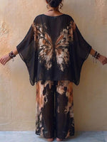 Bohemian Butterfly Print Set